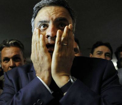 Foto Google - Aécio disse estar tranquilo com a investigação.